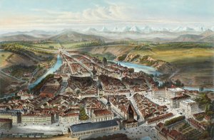La ciudad de Berna de Charles Fichot